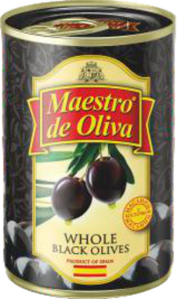 Маслини з кісточкою "Maestro de Oliva", 420г з/б